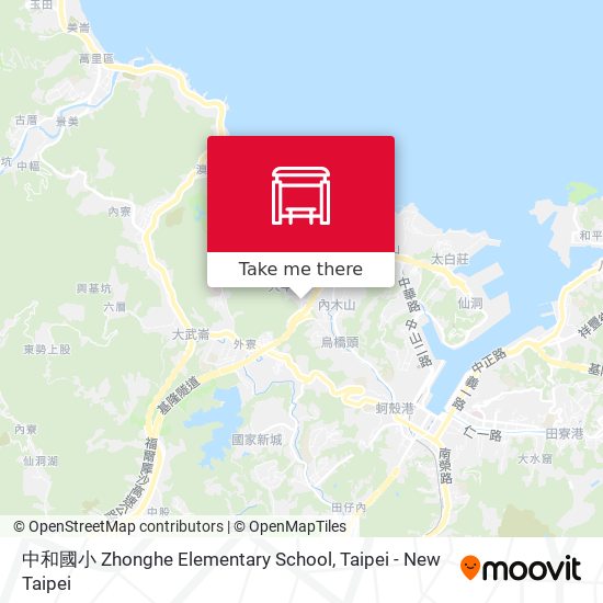 中和國小 Zhonghe Elementary School地圖