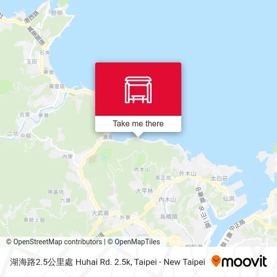 湖海路2.5公里處 Huhai Rd. 2.5k map
