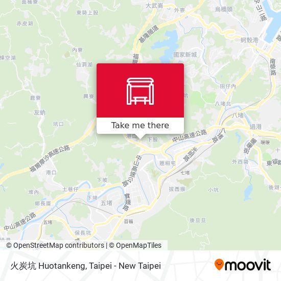 火炭坑 Huotankeng map