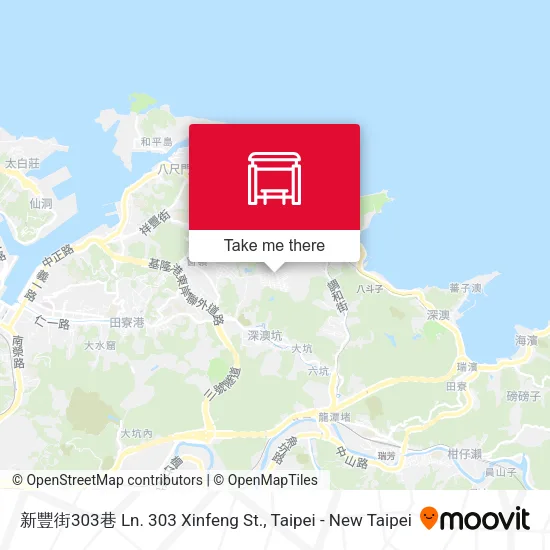 新豐街303巷 Ln. 303 Xinfeng St. map