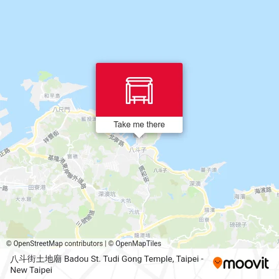 八斗街土地廟 Badou St. Tudi Gong Temple地圖