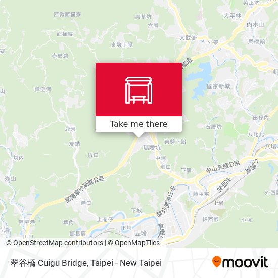 翠谷橋 Cuigu Bridge map