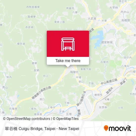 翠谷橋 Cuigu Bridge地圖
