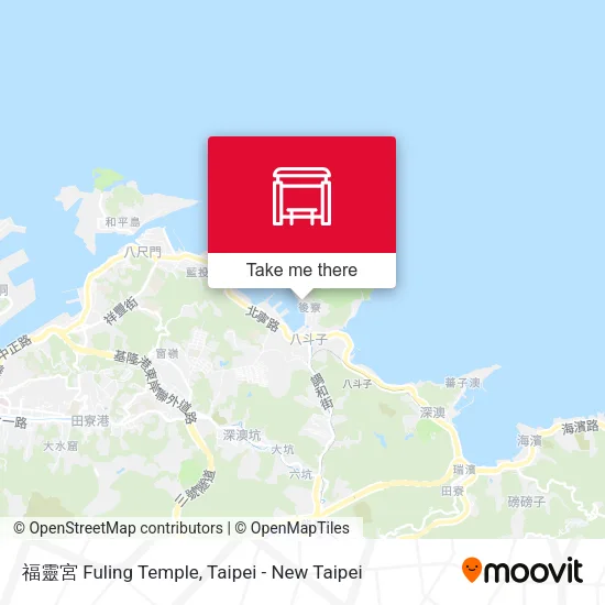 福靈宮 Fuling Temple map