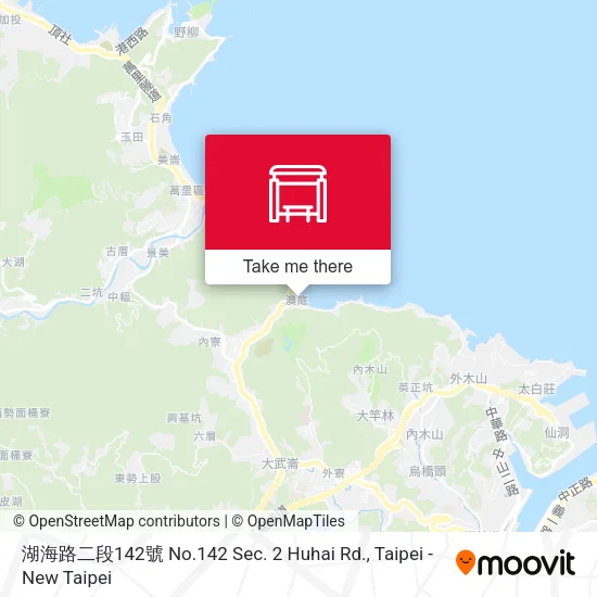 湖海路二段142號 No.142 Sec. 2 Huhai Rd.地圖