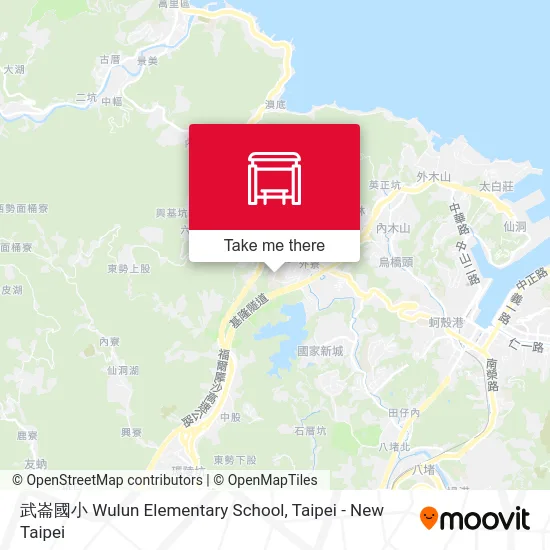 武崙國小 Wulun Elementary School map
