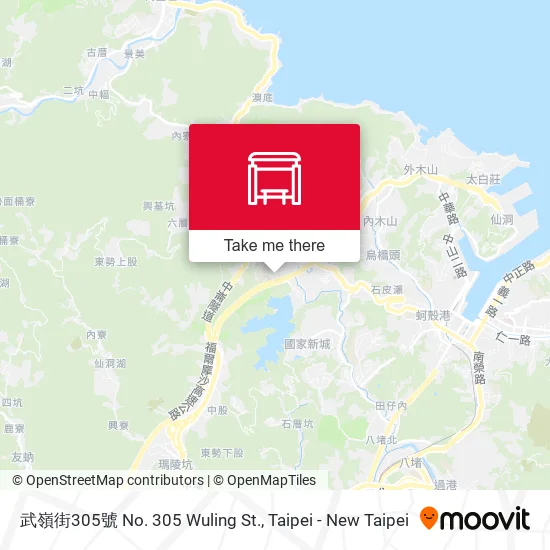 武嶺街305號 No. 305 Wuling St. map