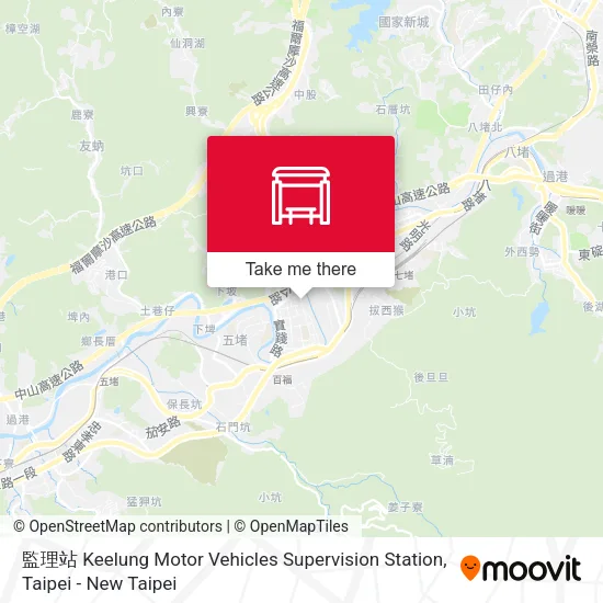 監理站 Keelung Motor Vehicles Supervision Station map