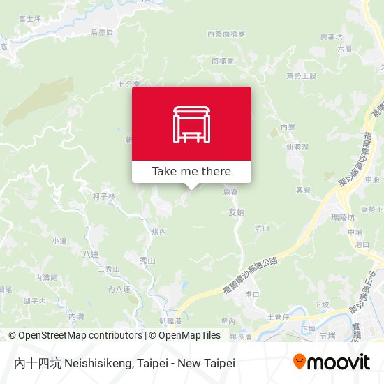 內十四坑 Neishisikeng map