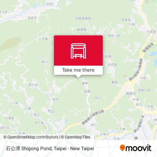 石公潭 Shigong Pond map