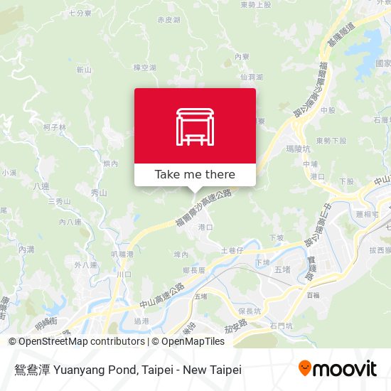 鴛鴦潭 Yuanyang Pond地圖