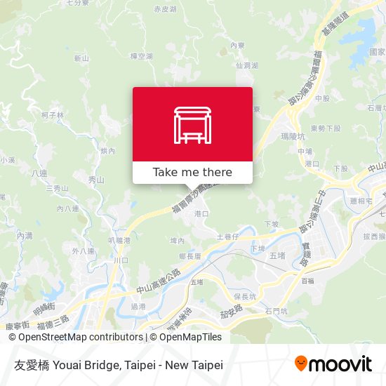 友愛橋 Youai Bridge地圖
