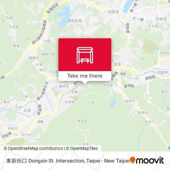 東新街口 Dongxin St. Intersection地圖