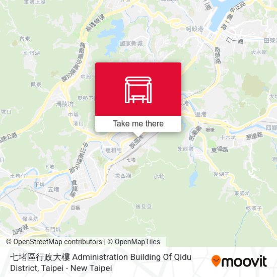 七堵區行政大樓 Administration Building Of Qidu District map