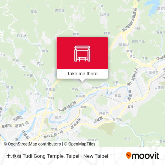 土地廟 Tudi Gong Temple map