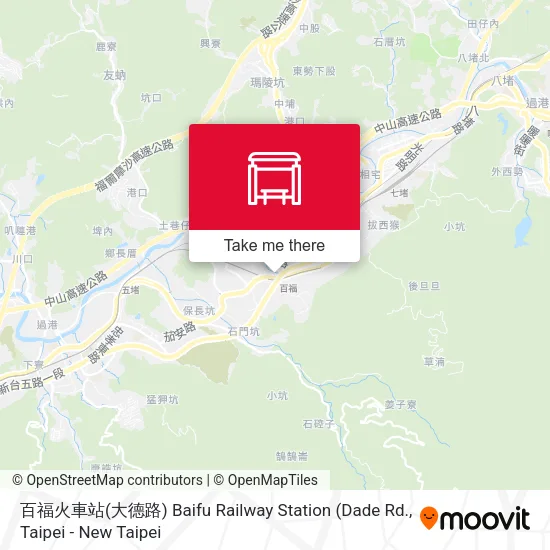 百福火車站(大德路) Baifu Railway Station (Dade Rd. map