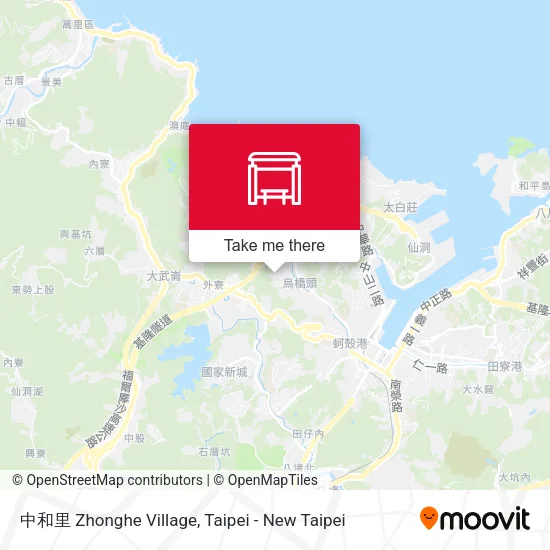 中和里 Zhonghe Village map