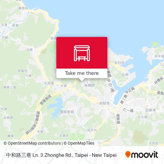中和路三巷 Ln. 3 Zhonghe Rd.地圖