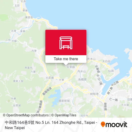 中和路164巷5號 No.5 Ln. 164 Zhonghe Rd. map