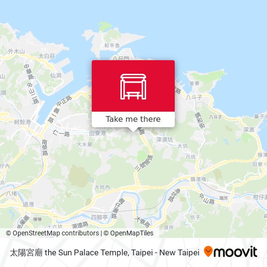 太陽宮廟 the Sun Palace Temple map