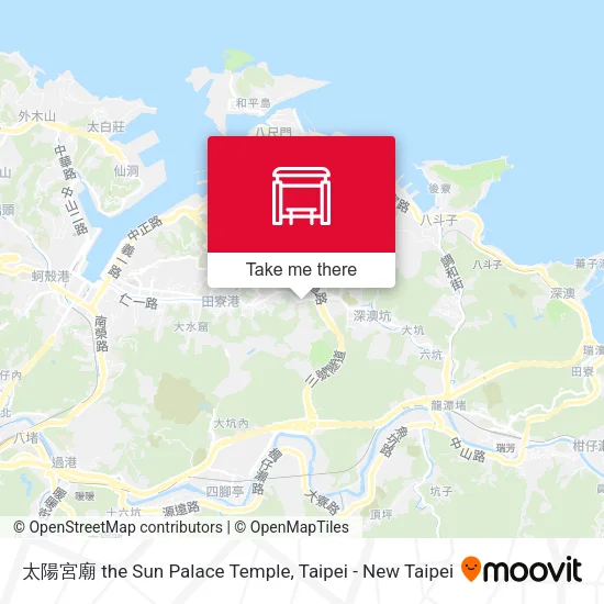 太陽宮廟 the Sun Palace Temple地圖