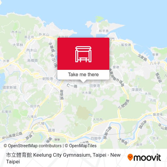 市立體育館 Keelung City Gymnasium map