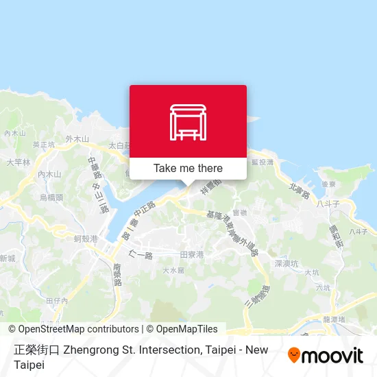 正榮街口 Zhengrong St. Intersection map