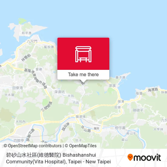 碧砂山水社區(維德醫院) Bishashanshui Community(Vita Hospital) map