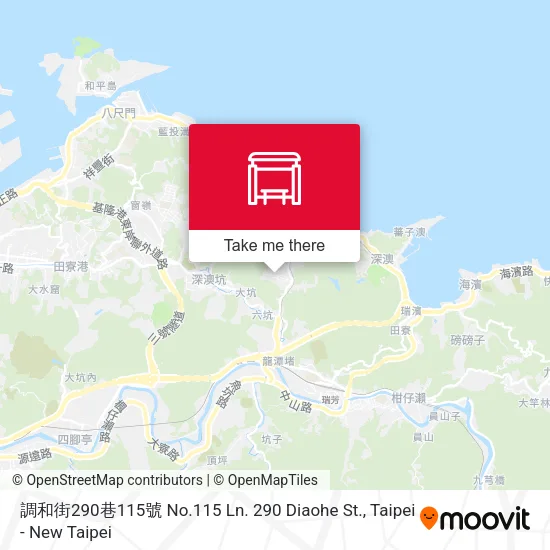 調和街290巷115號 No.115 Ln. 290 Diaohe St. map