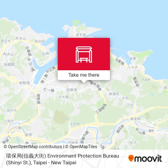 環保局(信義大街) Environment Protection Bureau (Shinyi St.)地圖