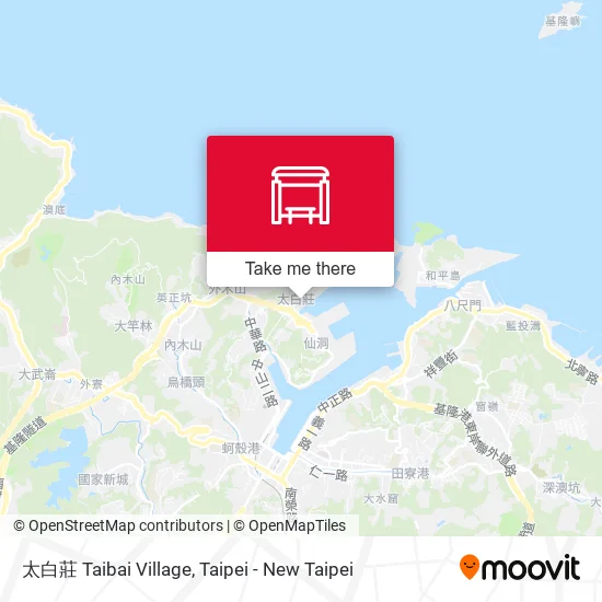 太白莊 Taibai Village map