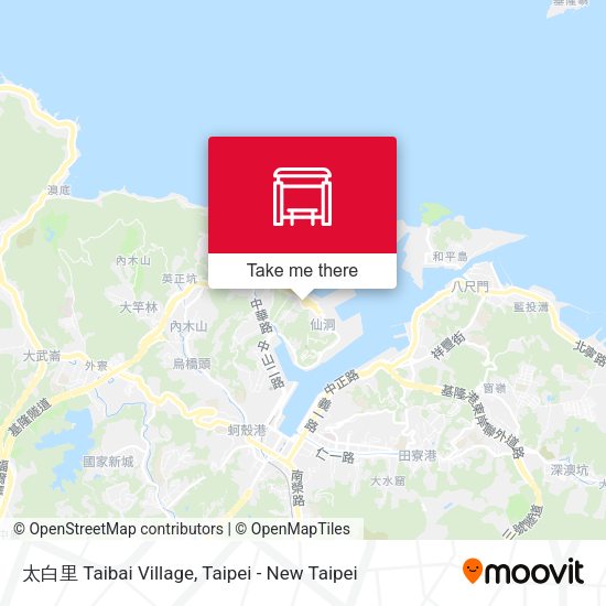 太白里 Taibai Village地圖