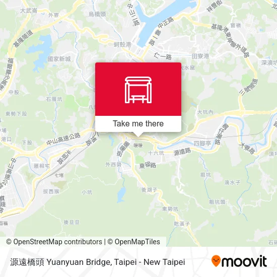 源遠橋頭 Yuanyuan Bridge map