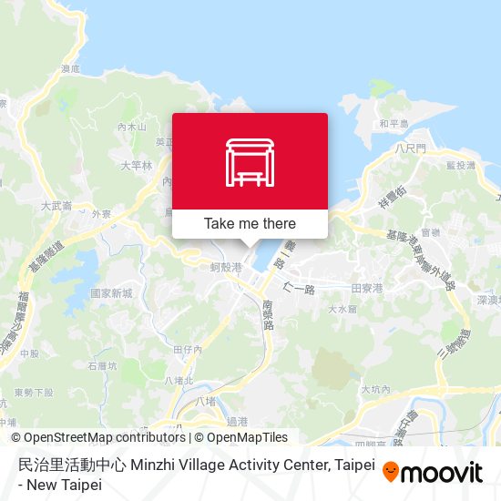 民治里活動中心 Minzhi Village Activity Center map