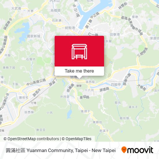 圓滿社區 Yuanman Community map