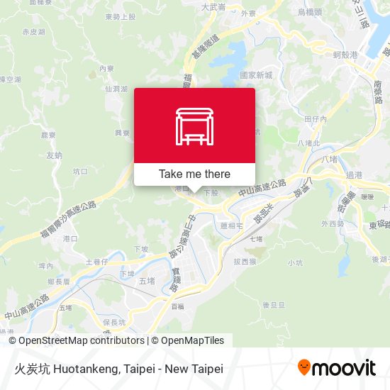 火炭坑 Huotankeng map