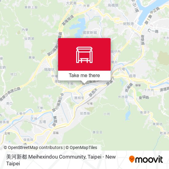 美河新都 Meihexindou Community地圖