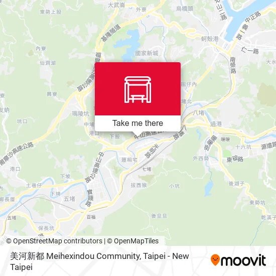 美河新都 Meihexindou Community地圖