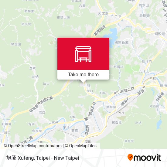 旭騰 Xuteng map