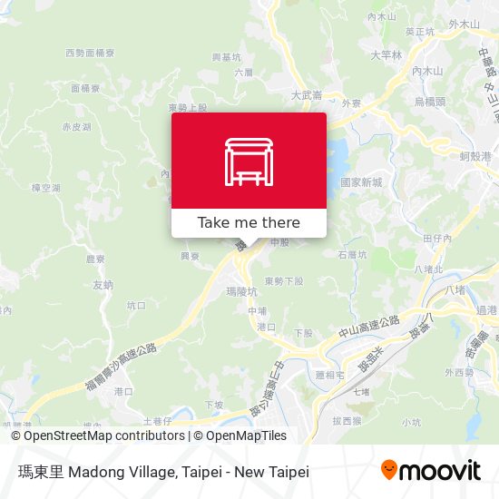 瑪東里 Madong Village map