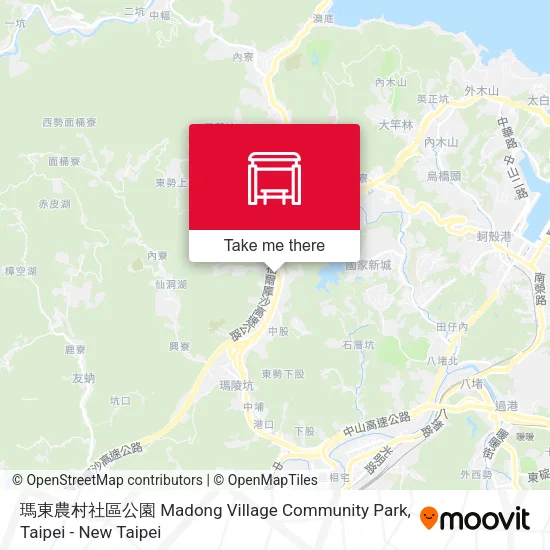 瑪東農村社區公園 Madong Village Community Park map
