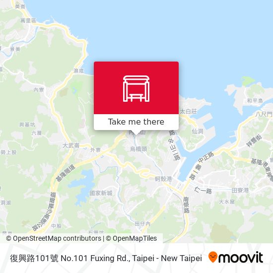 復興路101號 No.101 Fuxing Rd. map