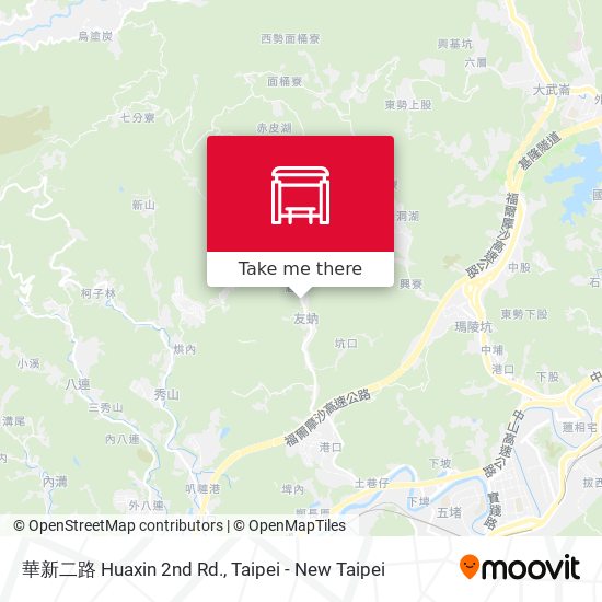 華新二路 Huaxin 2nd Rd. map