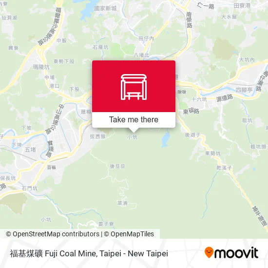 福基煤礦 Fuji Coal Mine map