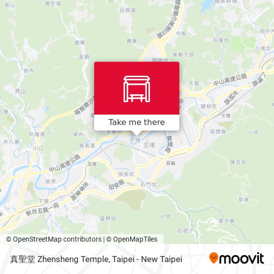 真聖堂 Zhensheng Temple map