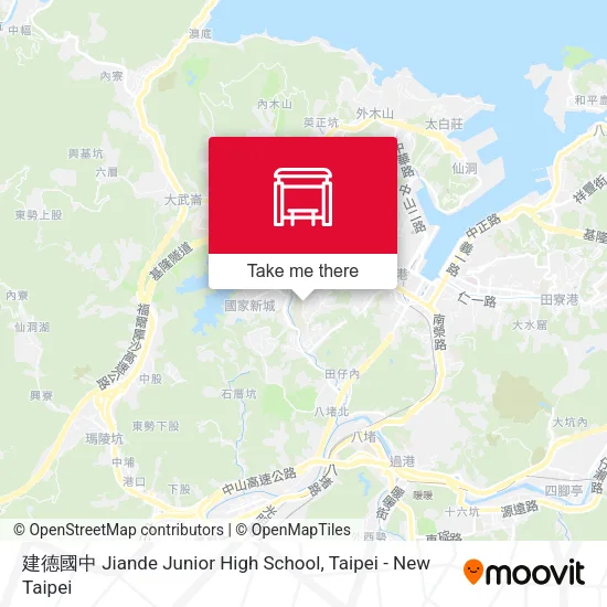 建德國中 Jiande Junior High School地圖