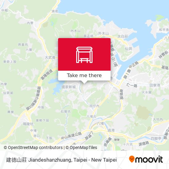 建德山莊 Jiandeshanzhuang map