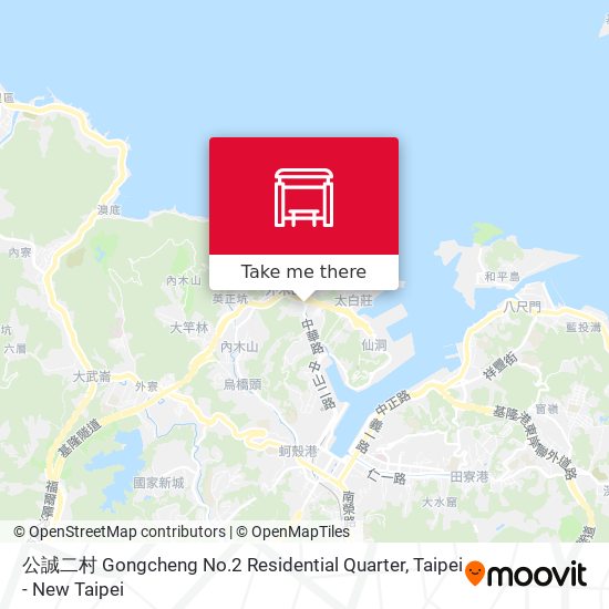 公誠二村 Gongcheng No.2 Residential Quarter map