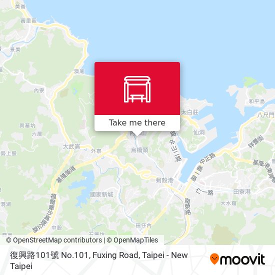復興路101號 No.101, Fuxing Road map