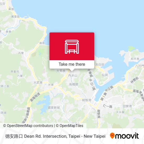 德安路口 Dean Rd. Intersection map